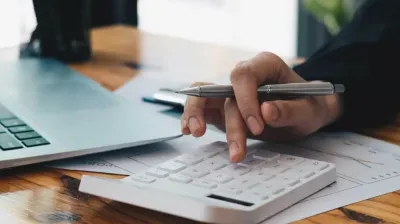 Financial documents and calculator for refinancing